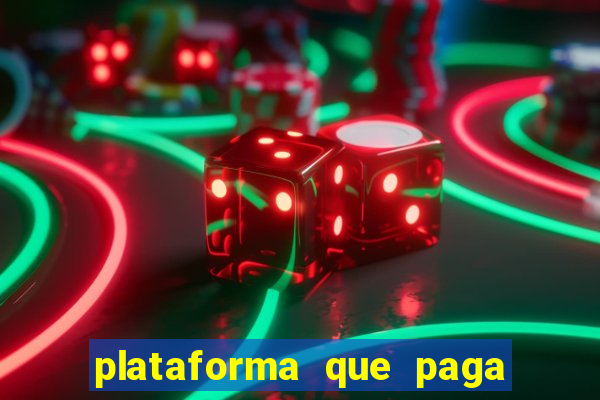 plataforma que paga no cadastro fortune tiger